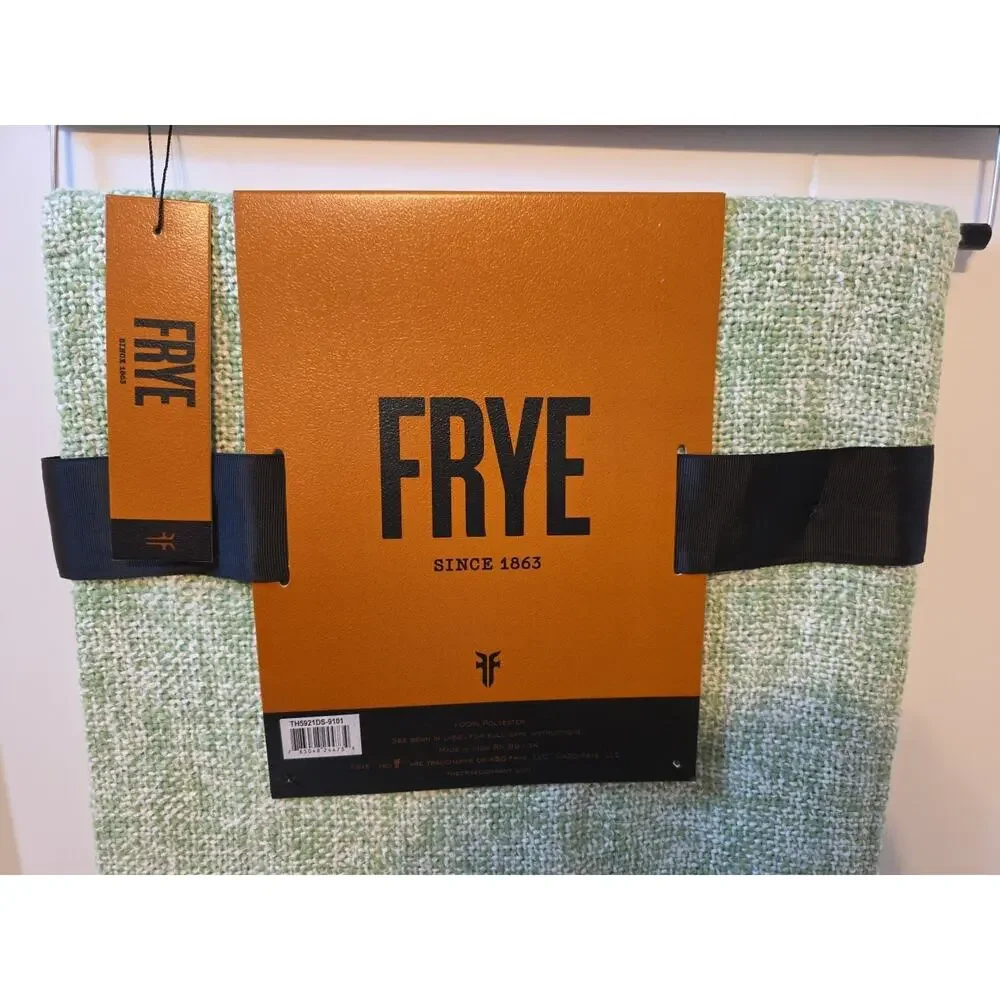 FRYE Fringe Oversized Throw Blanket 50 x 70